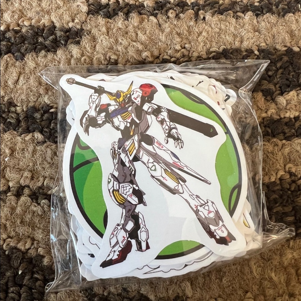 Gundam 40 pcs Sticker Set Japanese Anime😊😊👌👌